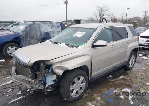 2015 GMC Terrain Sle-1 из США, поврежденный, VIN 2GKFLVEK0F6160201